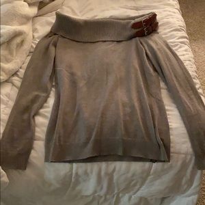 Cashmere Ralph Lauren Off the Shoulder Sweater